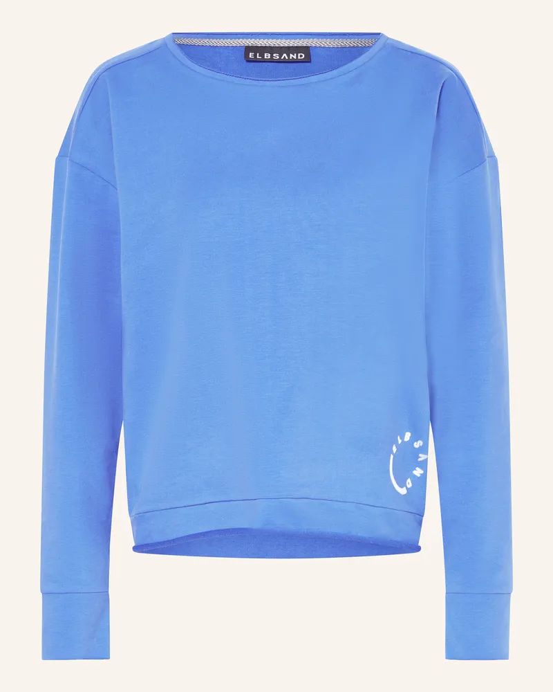ELBSAND Sweatshirt RITVA Blau