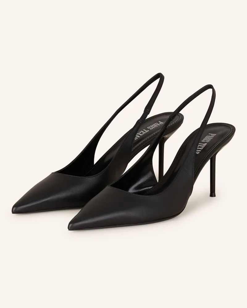 Paris Texas Slingpumps LIDIA Schwarz