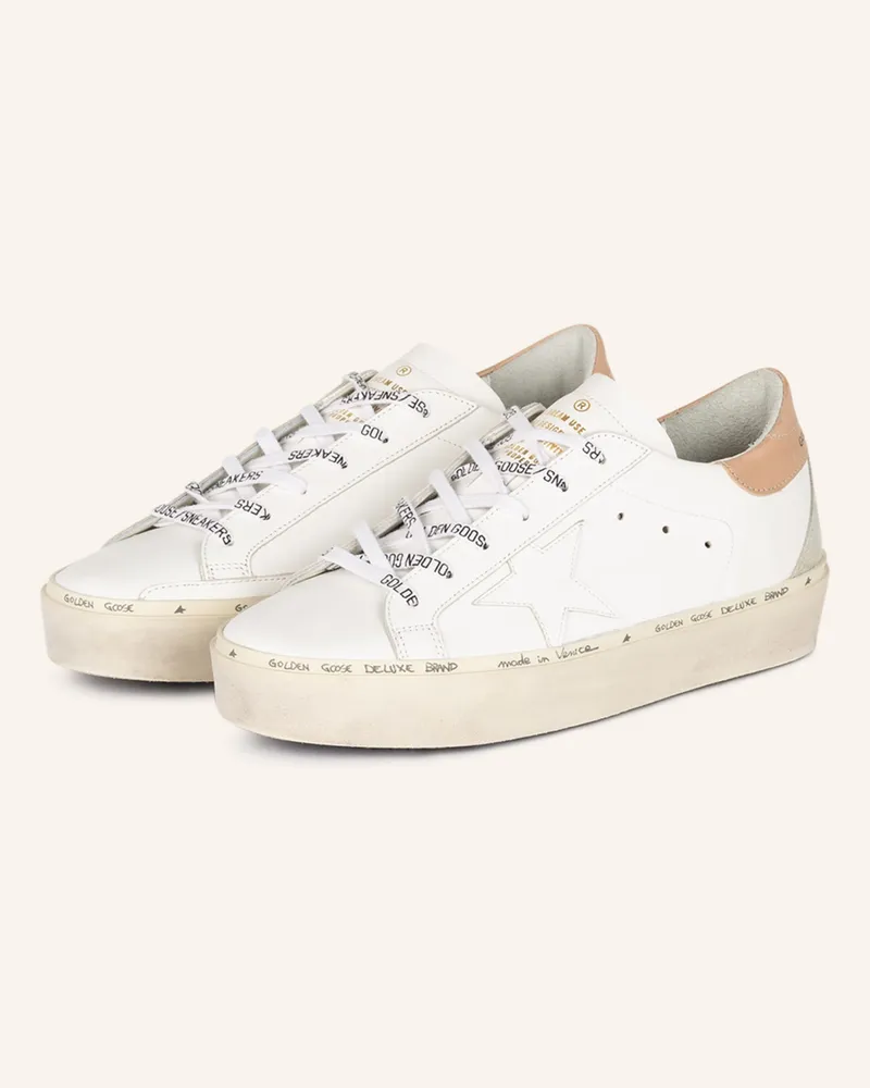 Golden Goose Sneaker Hi Star weiss Weiss