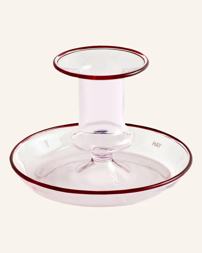 Hay Kerzenhalter Flare pink Rosa