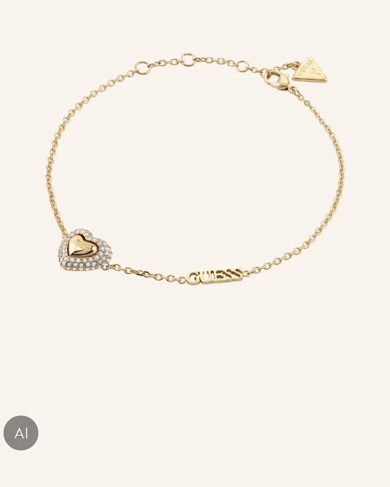 Guess Armkette Beloved gold Gold