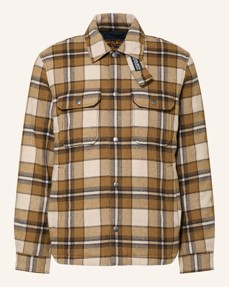 Woolrich Overjacket braun Cognac