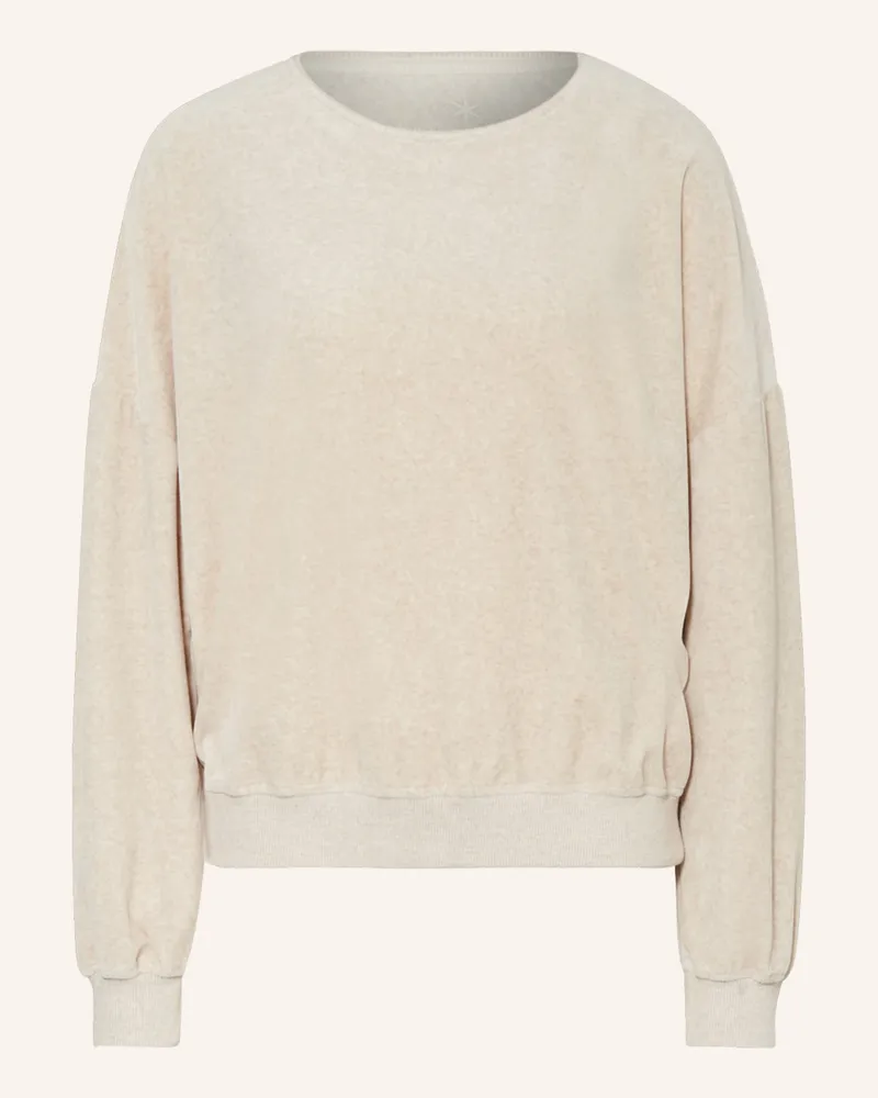 Juvia Sweatshirt Milena Aus Nicki beige Creme