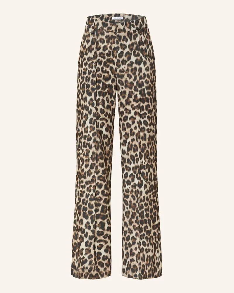 Mrs & HUGS Marlenehose Braun