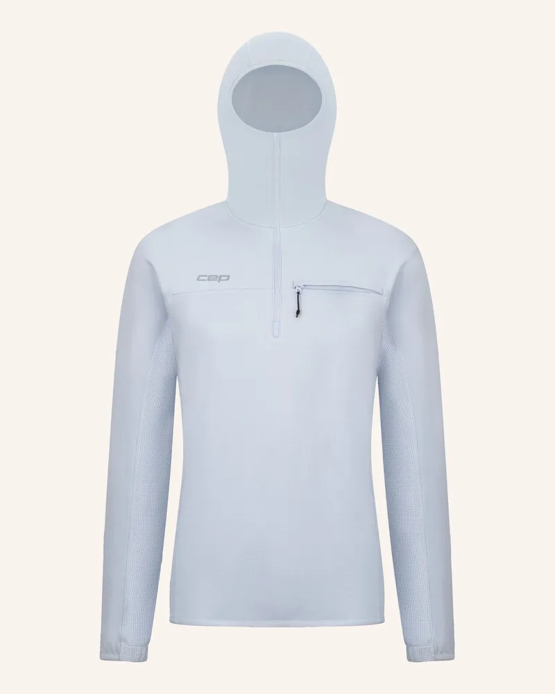 CEP Hoodie Core Run Thermal blau Hellblau