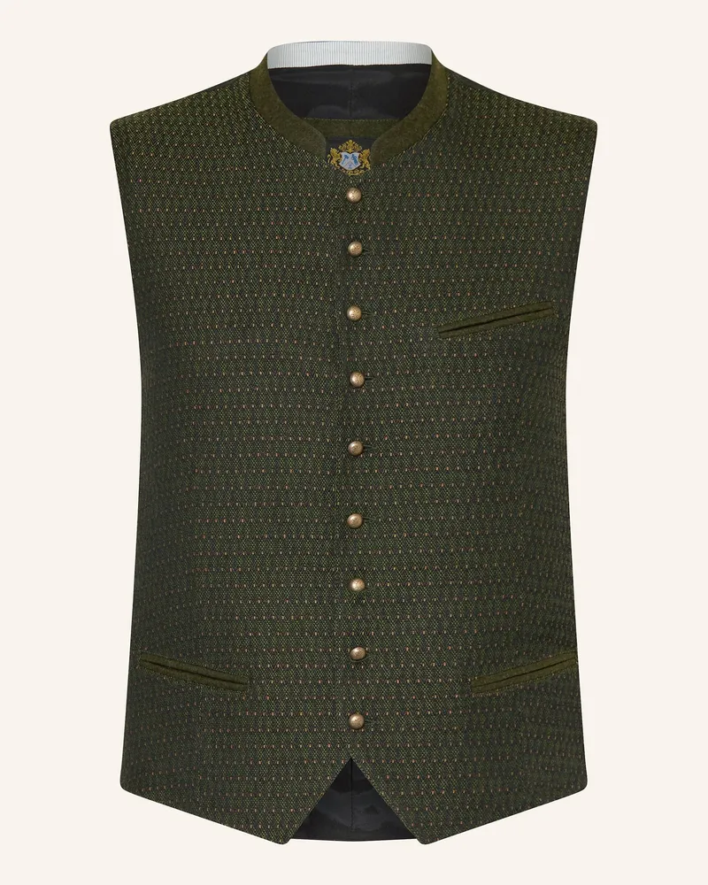 Hammerschmid Trachtenweste Steffen gruen Dunkelgrün