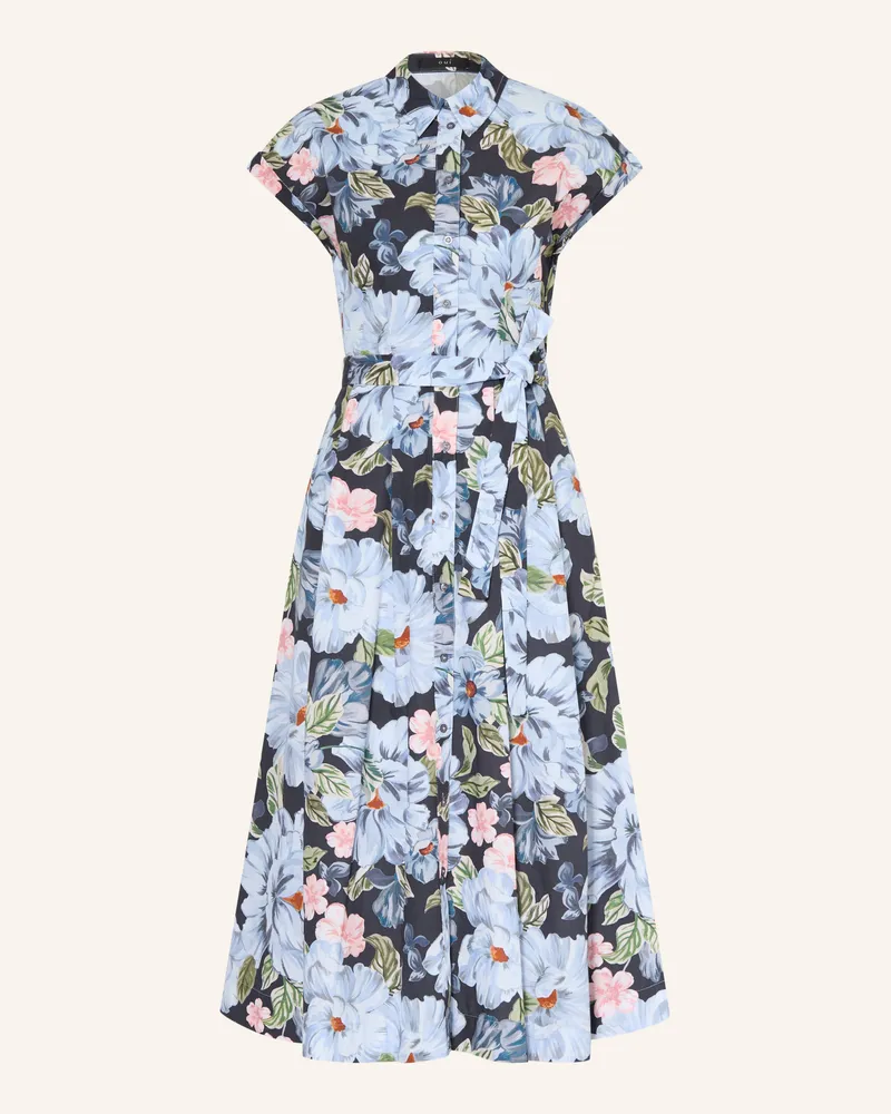 Oui  Hemdblusenkleid blau Blau