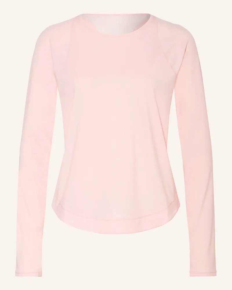 Sweaty Betty Longsleeve BREATH EASY Hellrosa