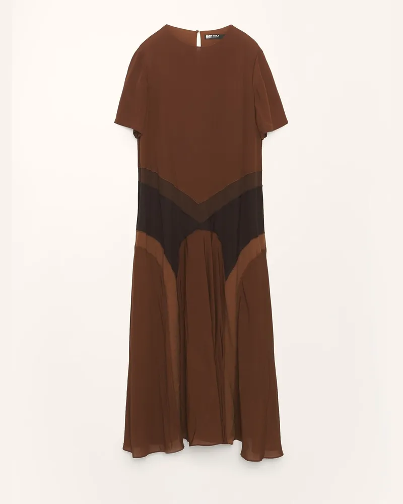 BIMBA Y LOLA A-Linienkleid braun Braun