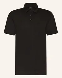 HUGO BOSS Jersey-Poloshirt PRESS Schwarz