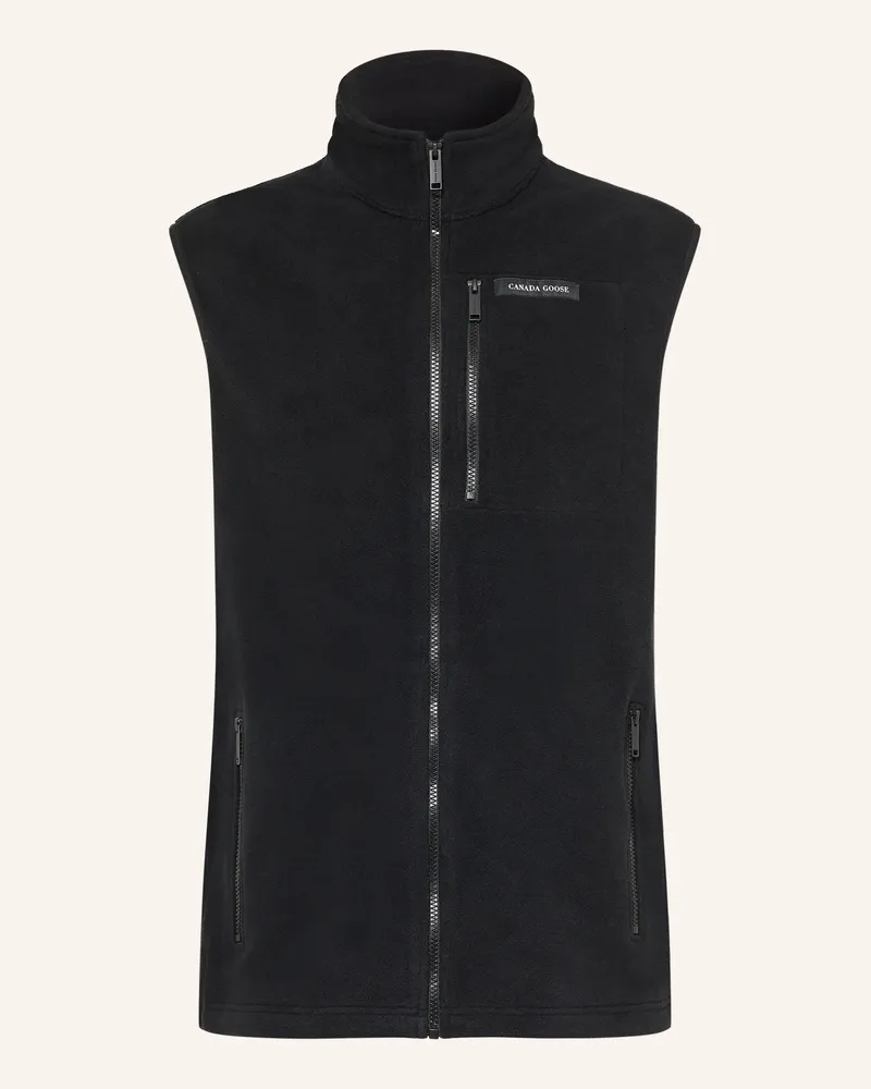 Canada Goose Fleeceweste Loma schwarz Schwarz