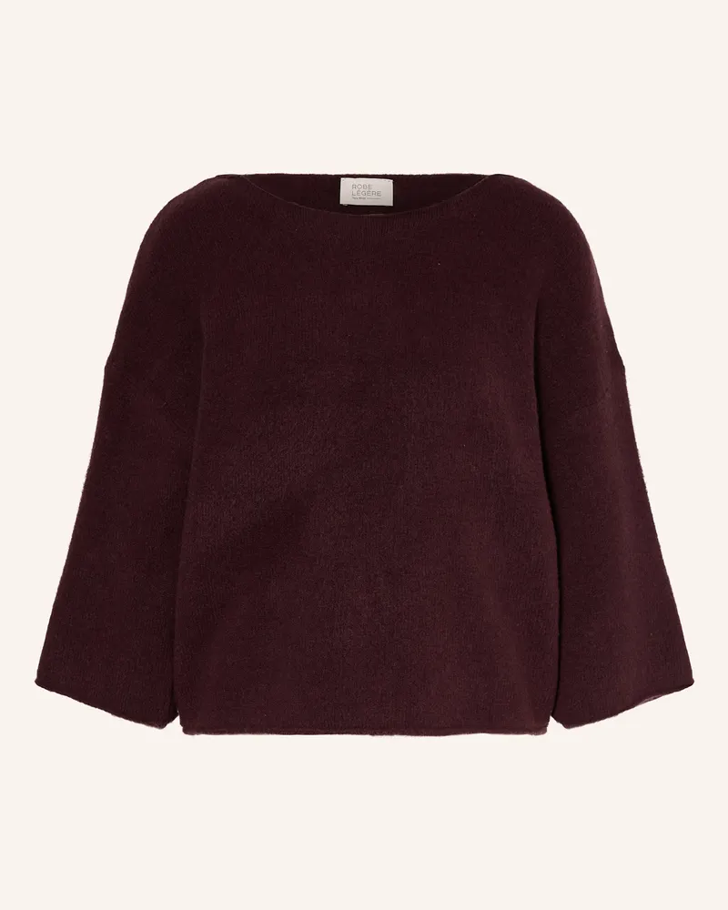 Vera Mont Pullover mit 3/4-Arm Dunkelrot