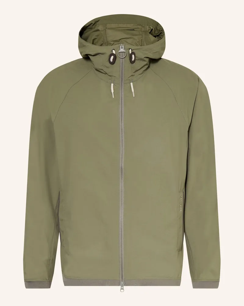 Barbour Regenjacke Stoneport gruen Khaki