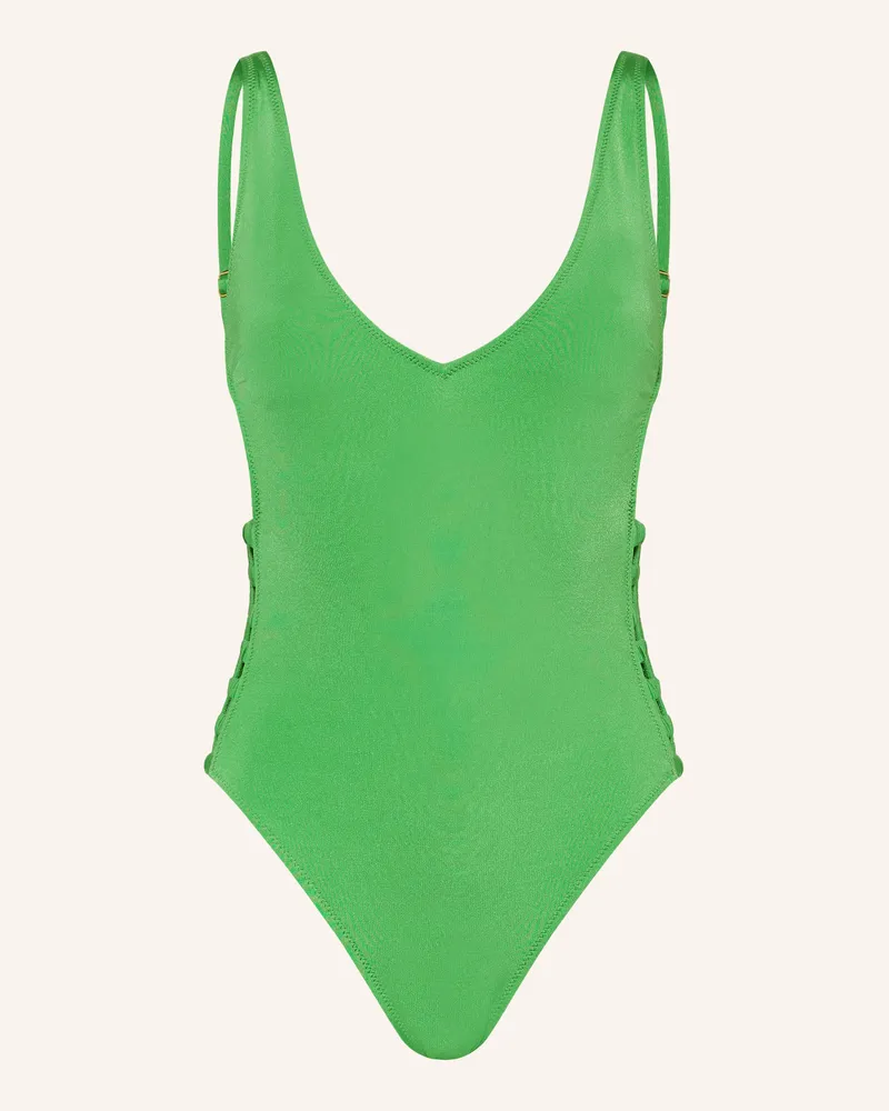 watercult Badeanzug Shimmering Solids gruen Grün
