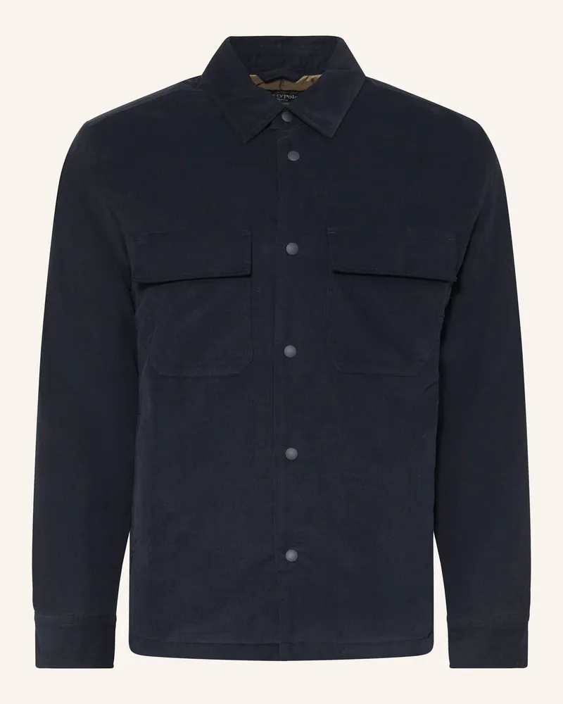 Marc O'Polo Overjacket blau Dunkelblau