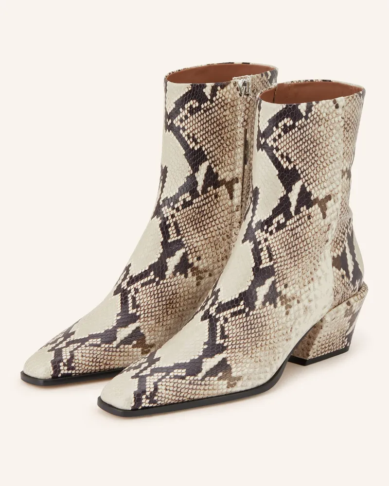 Paris Texas Stiefeletten BETTINA Creme