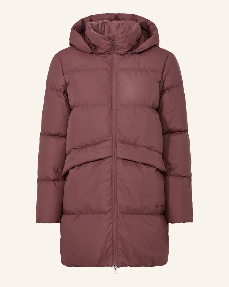 Vaude Daunenmantel Annecy Ii rot Dunkelrot