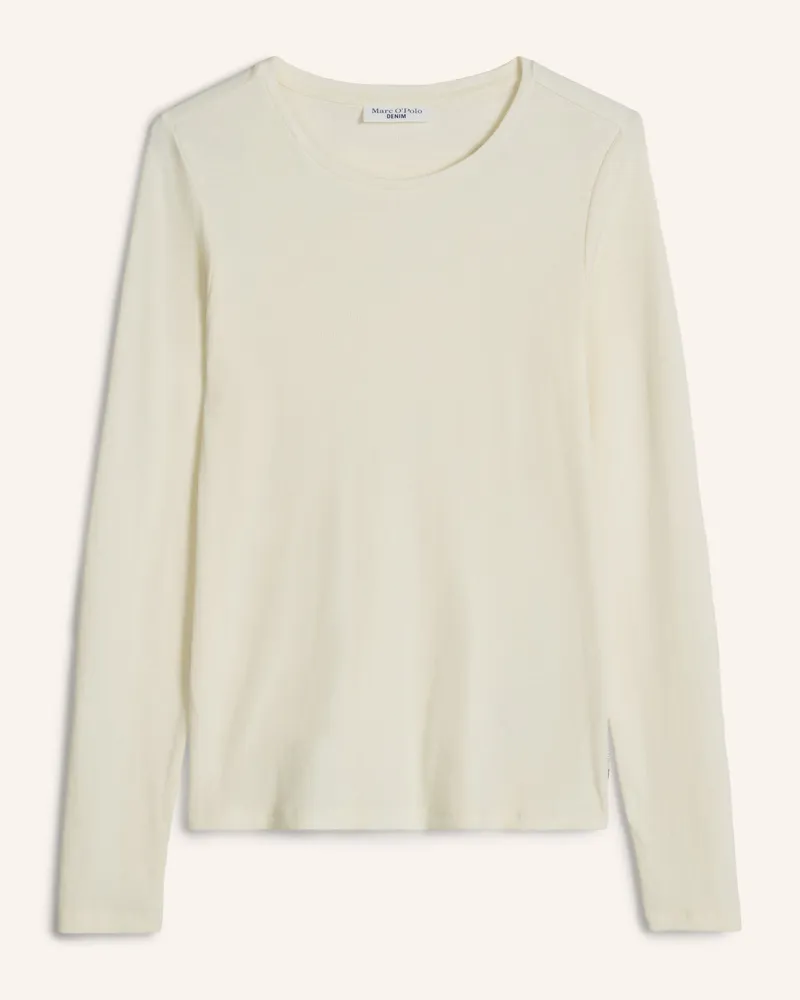 Marc O'Polo Longsleeve weiss Weiss