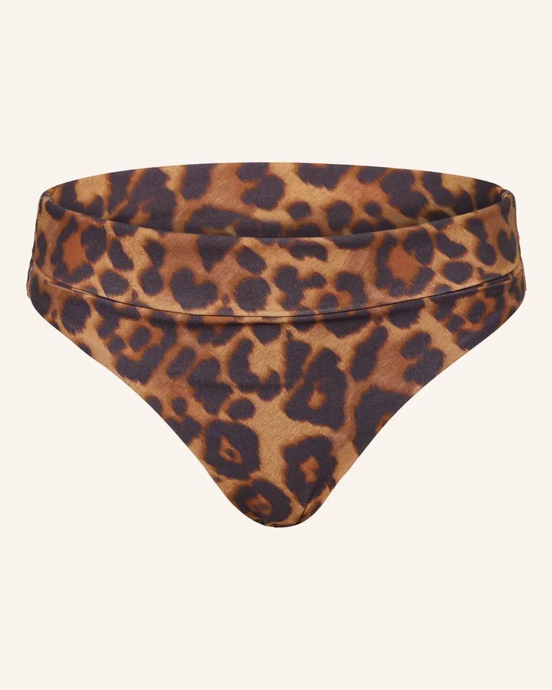 Chantelle High-Waist-Bikini-Hose SAUVAGE Braun