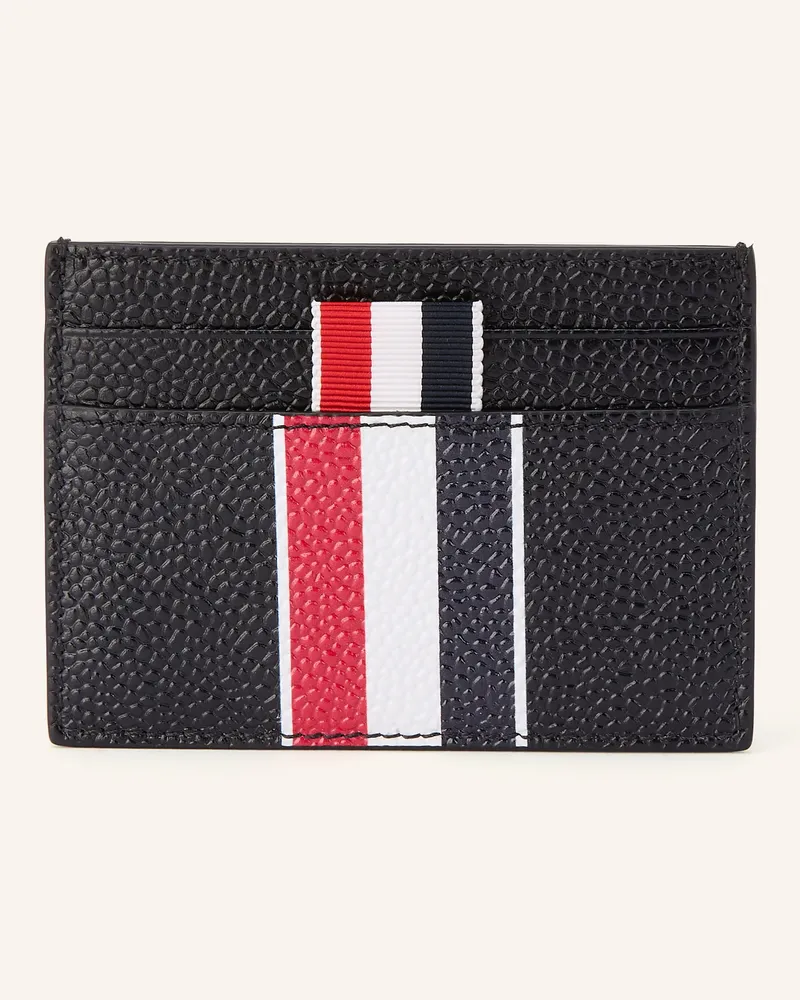 Thom Browne Kartenetui schwarz Schwarz
