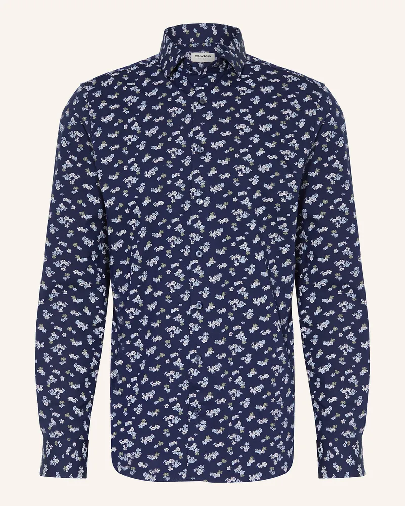 Olymp Hemd Level Five Body Fit blau Dunkelblau