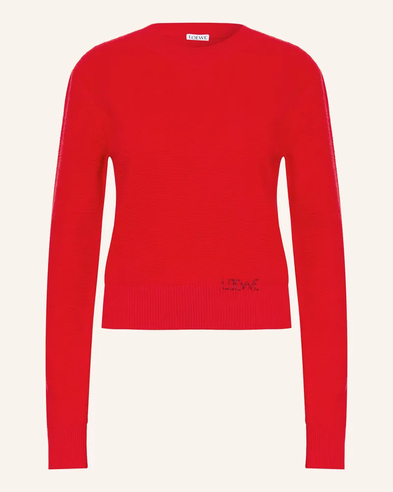 Loewe Pullover rot Rot