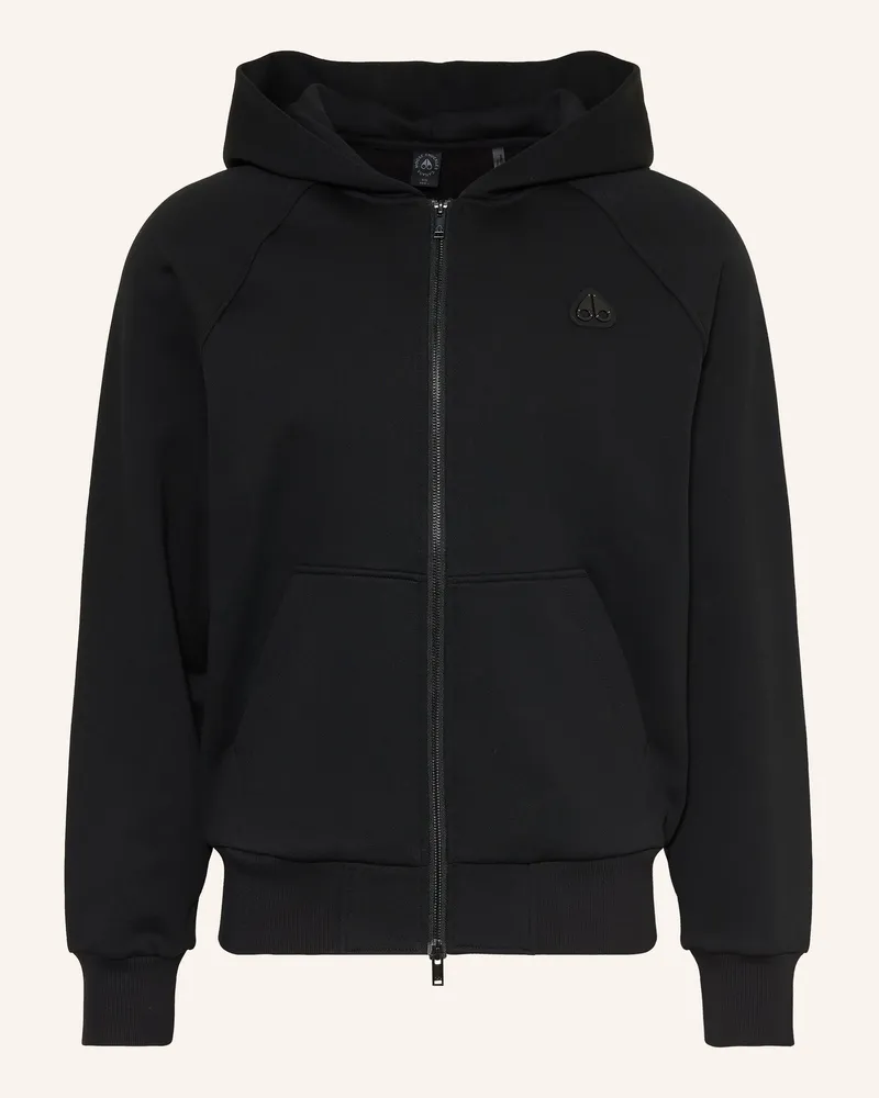 Moose Knuckles Sweatjacke Yul schwarz Schwarz