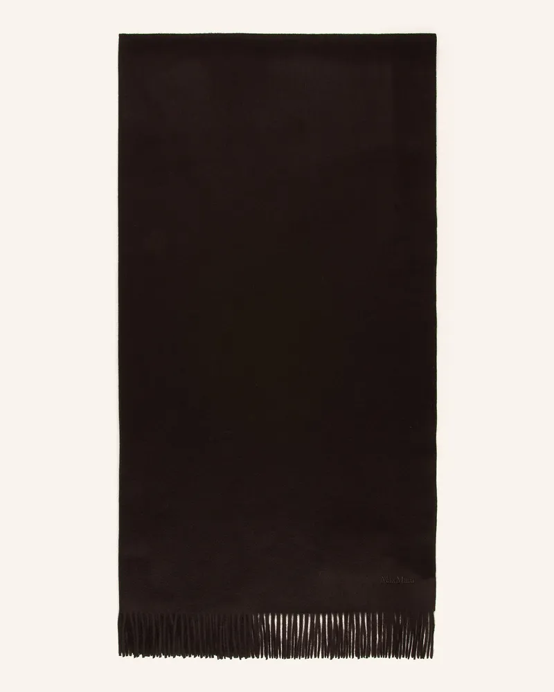 Max Mara Cashmere-Schal Baci braun Dunkelbraun
