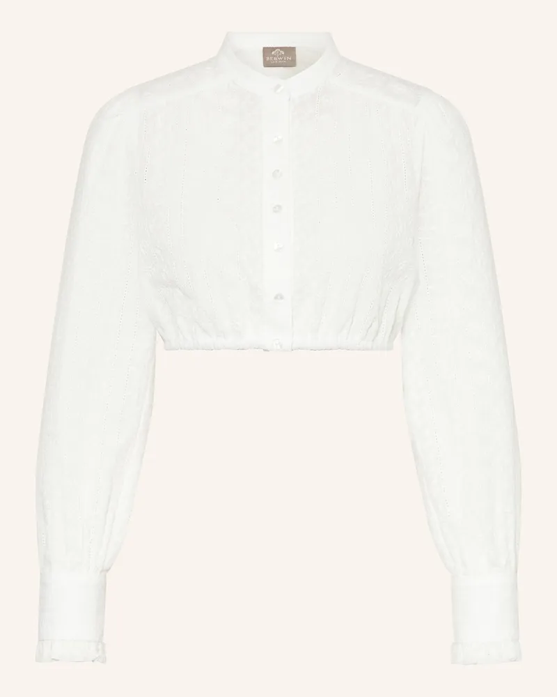 Berwin & Wolff Dirndlbluse weiss Weiss