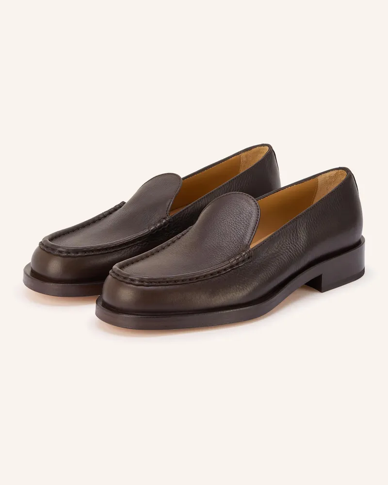 Jacquemus Slipper LES MOCASSINS Dunkelbraun
