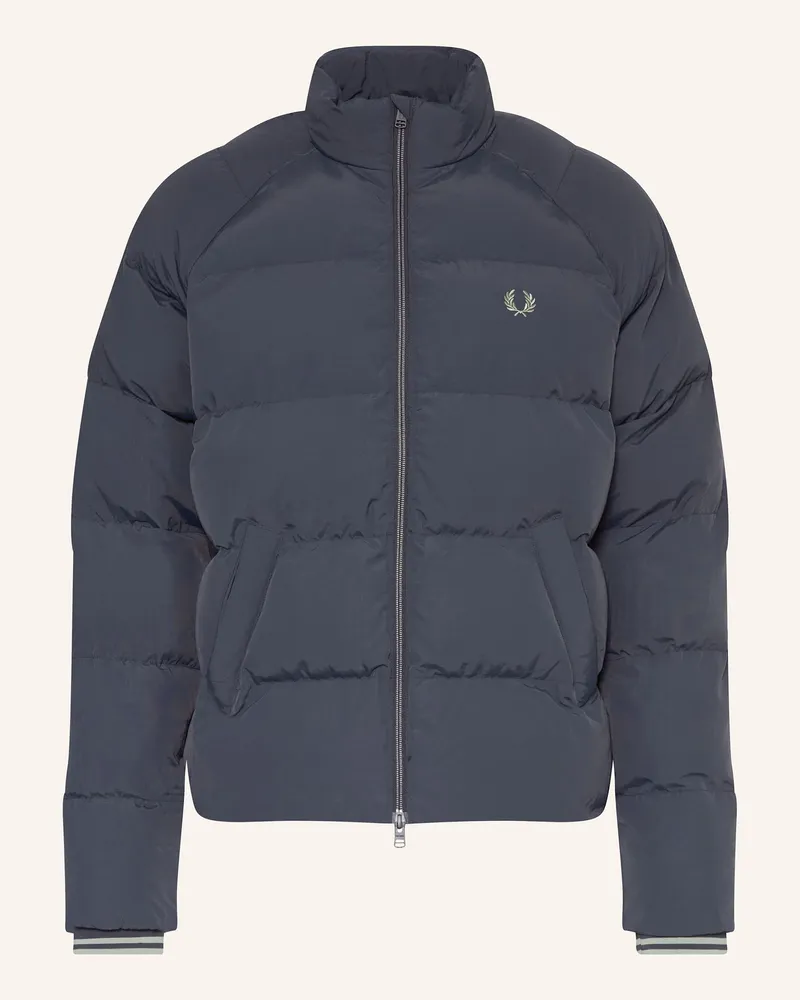 Fred Perry Steppjacke blau Dunkelblau