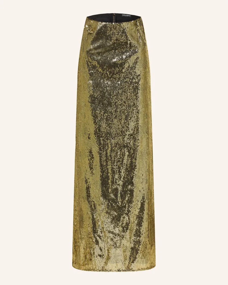 Dolce & Gabbana Rock Mit Pailletten gold Gold