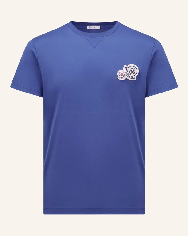 Moncler T-Shirt Blau