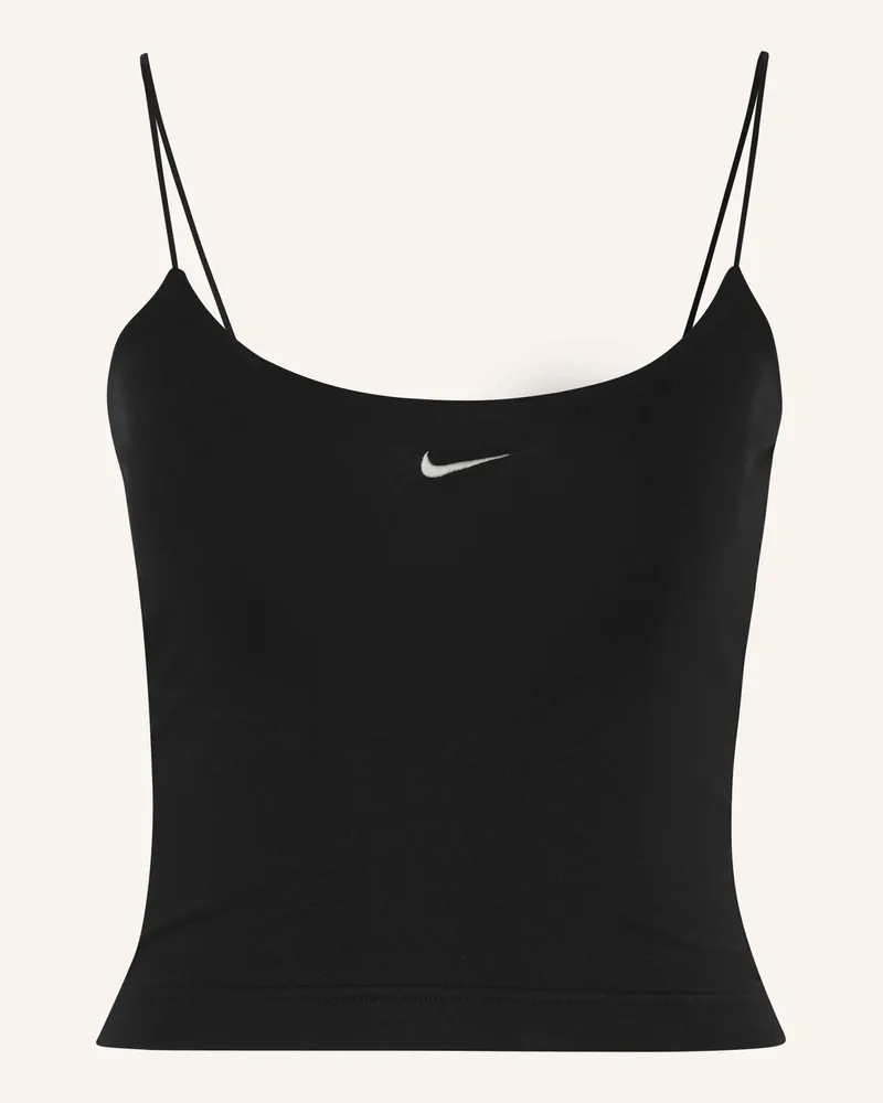 Nike Tanktop CHILL KNIT Schwarz