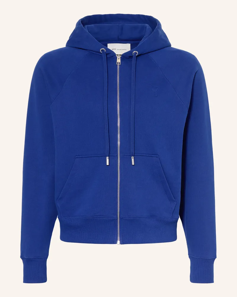 AMI Paris Sweatjacke blau Blau