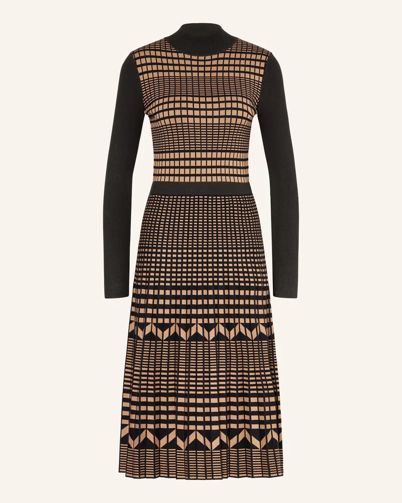 Phase Eight Strickkleid BETHAN mit Plissees Schwarz