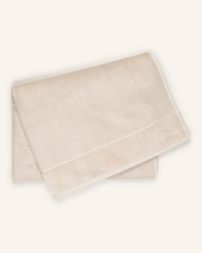 Vossen Badetuch Pure grau Taupe