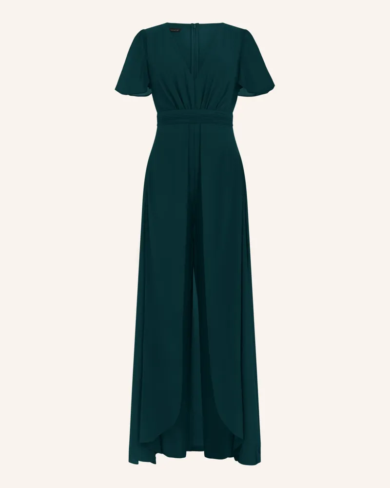 Apart Jumpsuit Mit Volants gruen Dunkelgrün