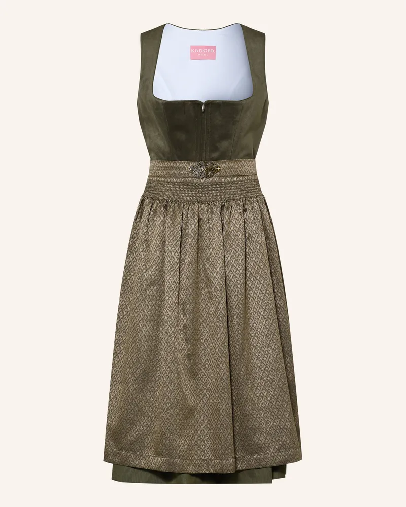 Krüger Dirndl Alisha gruen Oliv