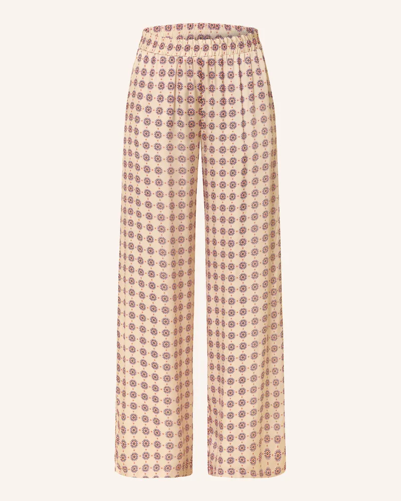 Milano Italy Marlenehose aus Satin 1113