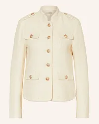 lilienfels Kastenjacke mit Pailletten Beige