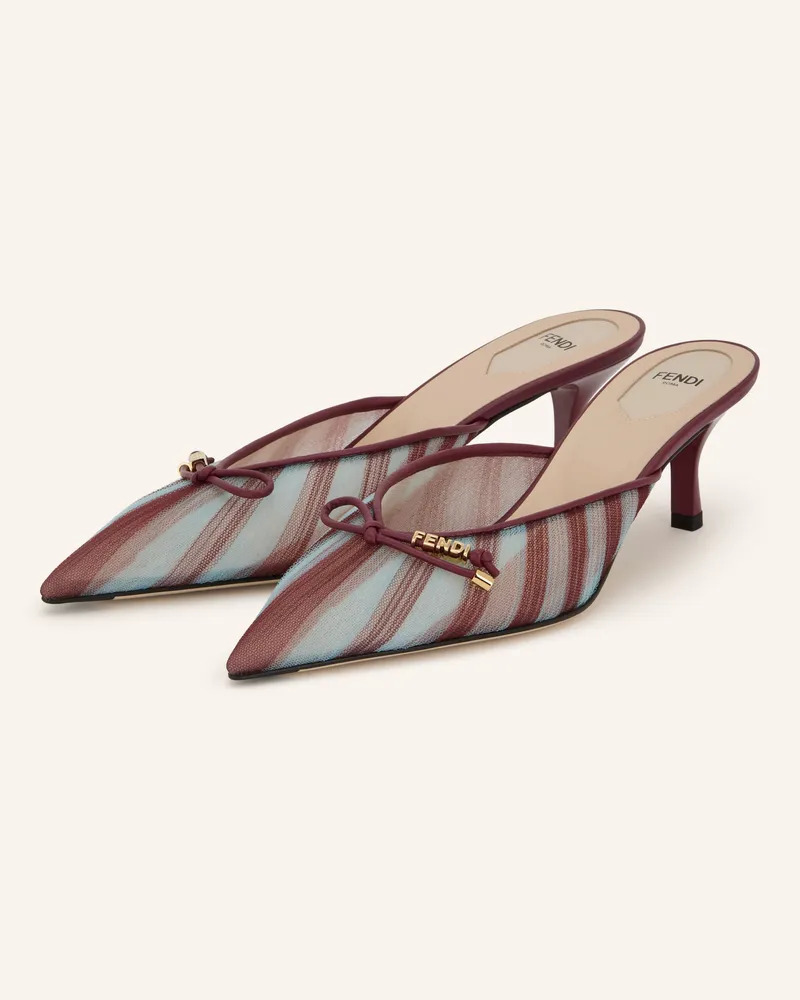 Fendi Mules Colibri Lite blau Hellblau