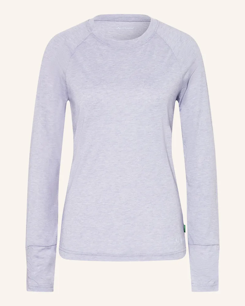 Vaude Langarmshirt Skomer Iii lila Helllila