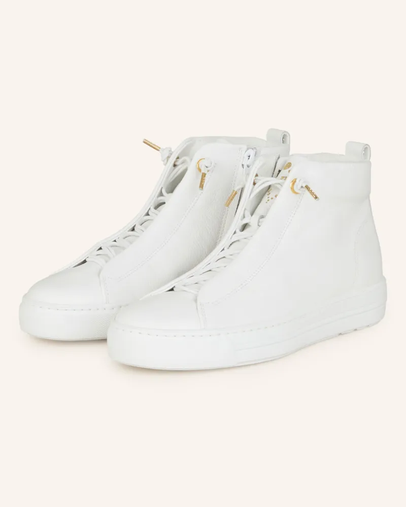 paul green Hightop-Sneaker Weiss