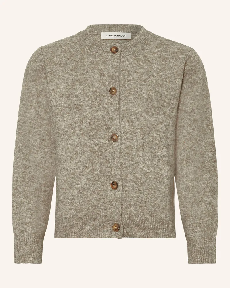 Sofie Schnoor Strickjacke MAURASY Hellbraun