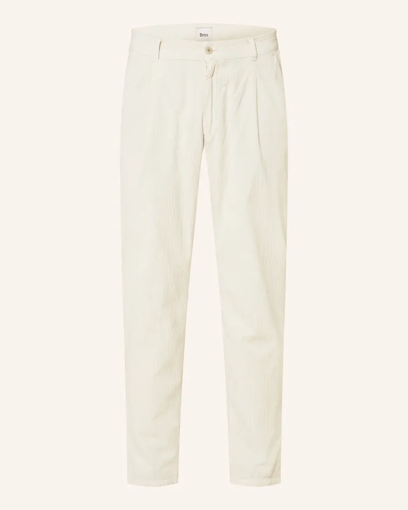 Brax Cordhose TINO Relaxed Tapered Fit Beige