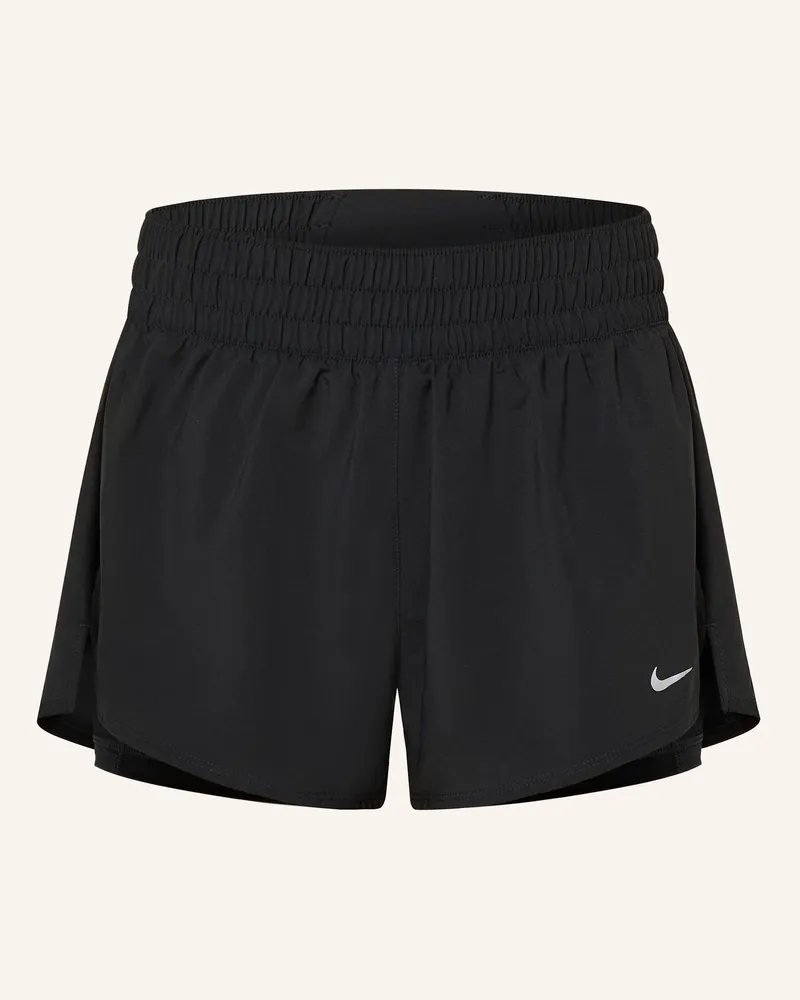 Nike 2-In-1-Trainingsshorts One Dri-Fit schwarz Schwarz