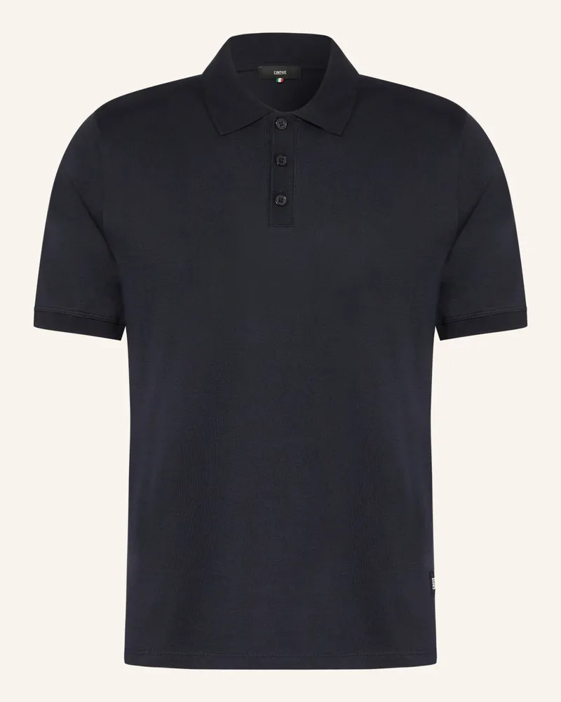 cinque Jersey-Poloshirt Cibold blau Dunkelblau