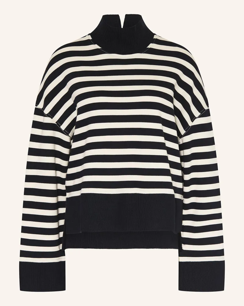 Marc O'Polo Sweatshirt blau Weiss