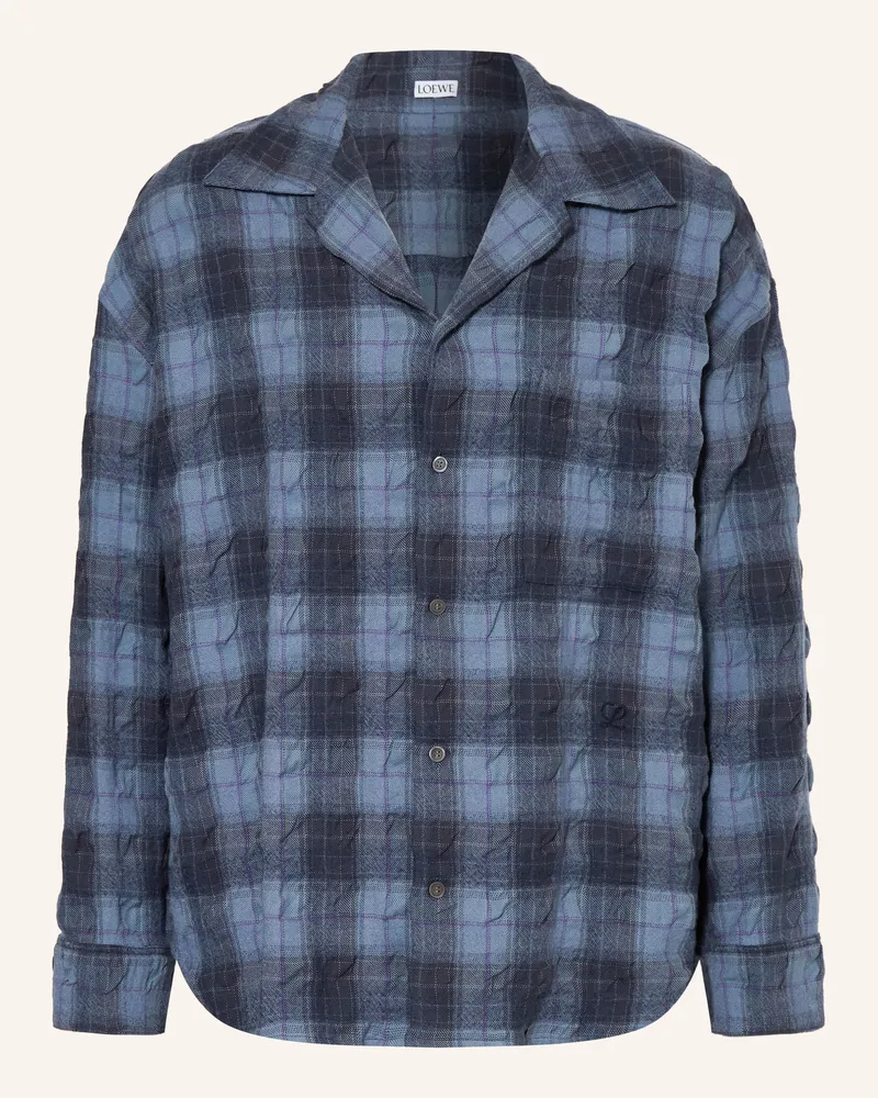 Loewe Hemd Comfort Fit Dunkelblau